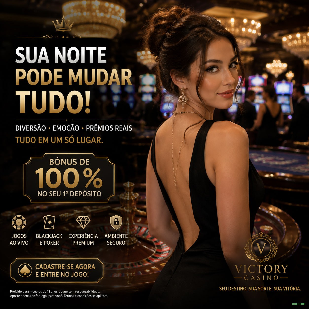 Métodos de pagamento aceitos na popbem
